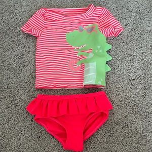 Carter’s Dinosaur bathing suit,  9 month
